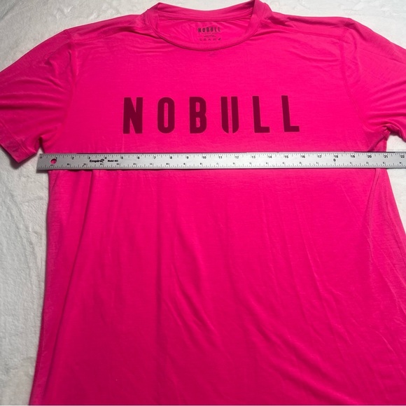 NOBULL Bright Pink Performance Tee - Picture 6 of 9